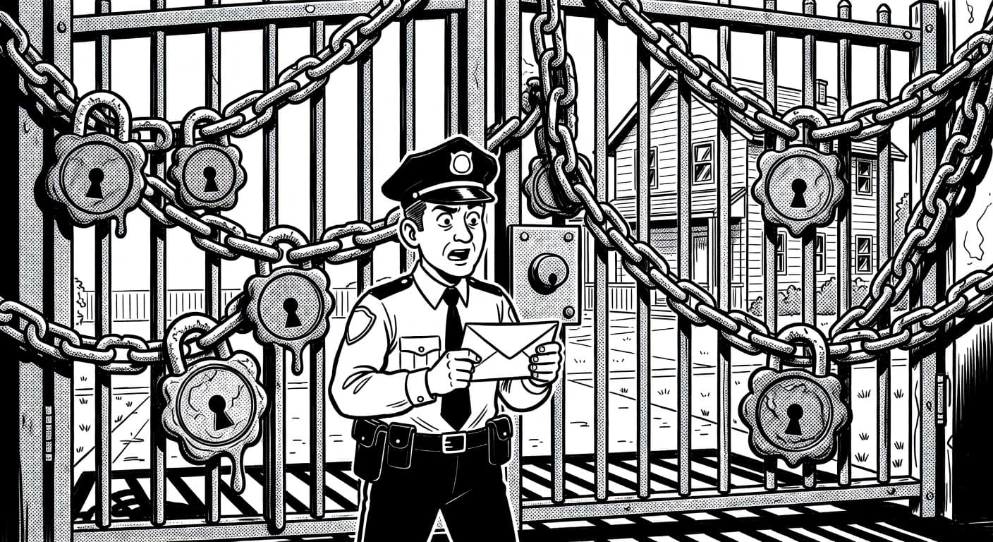 Policja wstrzymała doręczenie Ziobrze. Czekają na jego podpis pod własnym adresem