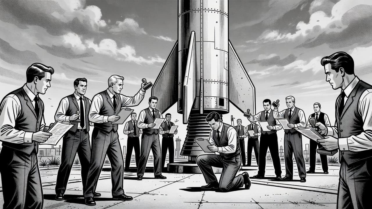 MON wymaga od rakiet SpaceX przeglądu technicznego w starostwie