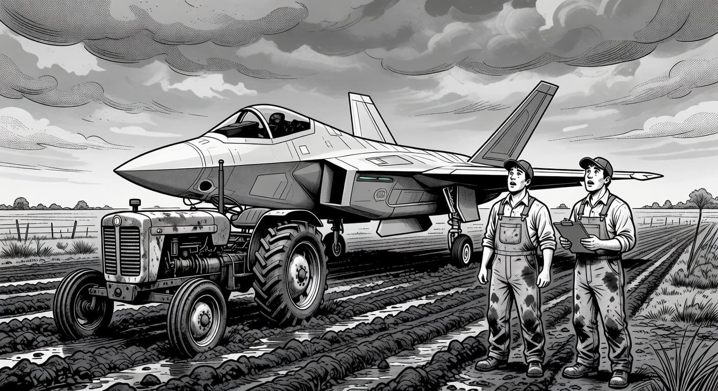 F-35 zarejestrowane jako ciągniki. MON optymalizuje koszty przez dopłaty unijne