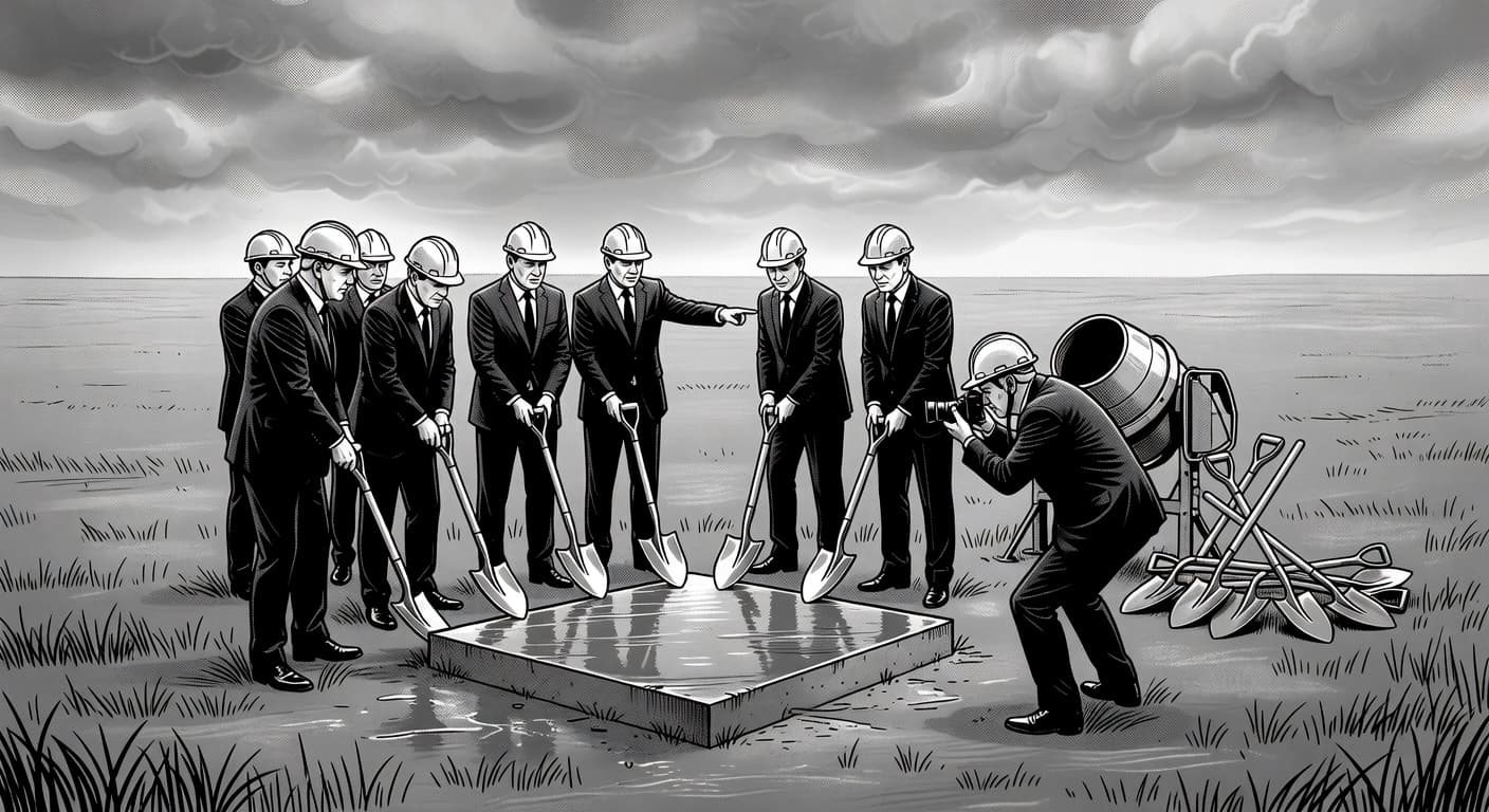 CPK: W Baranowie ruszają fundamenty z betonu pozornego