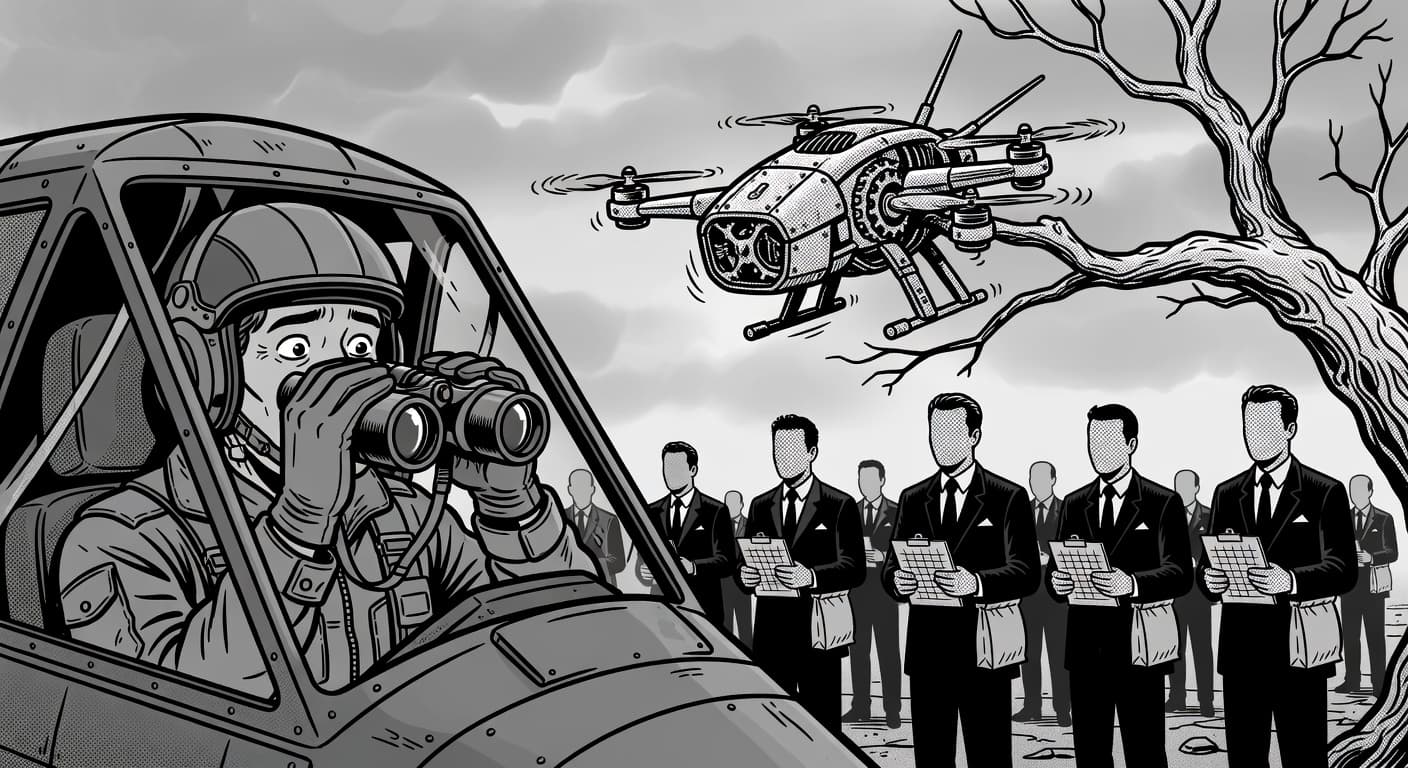 MSZ klasyfikuje wrogie drony jako ptaki wędrowne